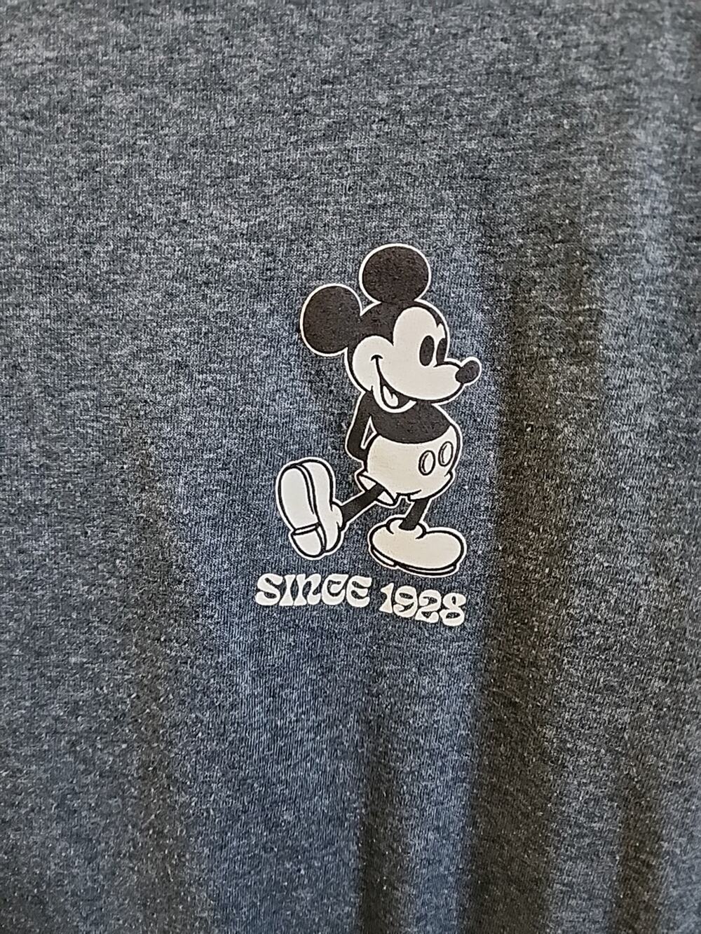 Disney , mickey mouse , medium t shirt since nineteen twenty eight old mickey
